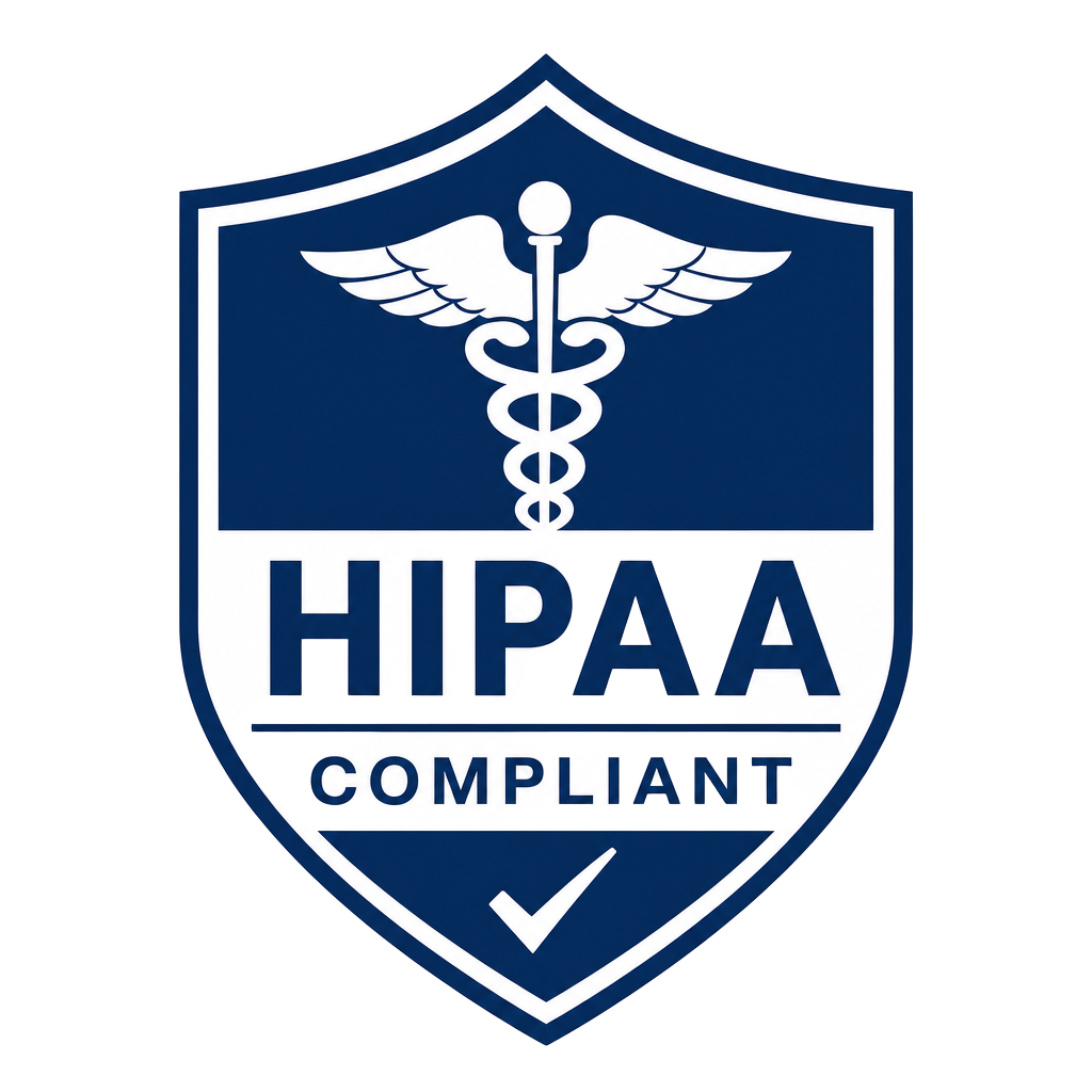 HIPAA Compliant certification badge